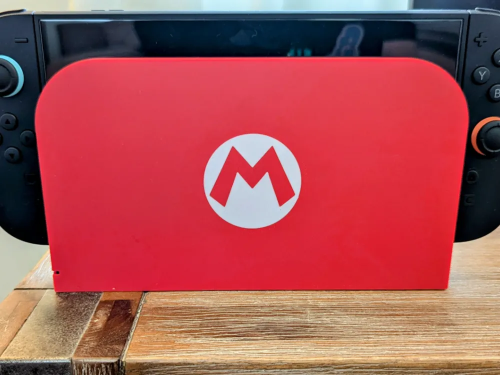 Nintendo Switch 2 – Mario Emblem Switch 2 Dock Cover